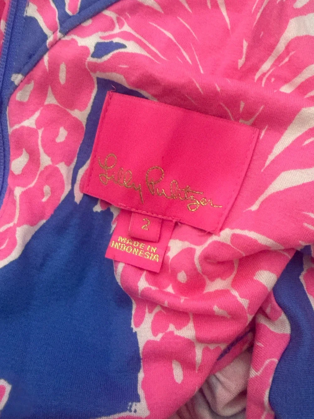 Lilly Pulitzer Taryn Pineapple Maxi Dress in Pink and Blue Size 2 Colorful